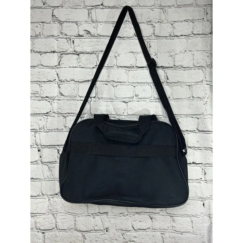 Peloton Laptop Messenger Bag Black Hand Carry or Crossbody Nylon